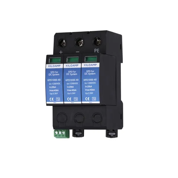 dc power surge protector t2 1000v 40ka photovoltaic manufacturer