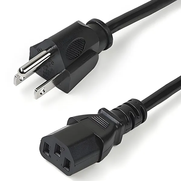 iec c13 to nema 5 15p 16awg 5m