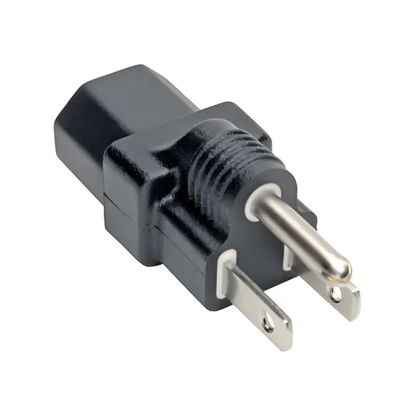 power cord iec c13 to nema 5 15p 3x16awgx5m 100 240v 3 wire black company