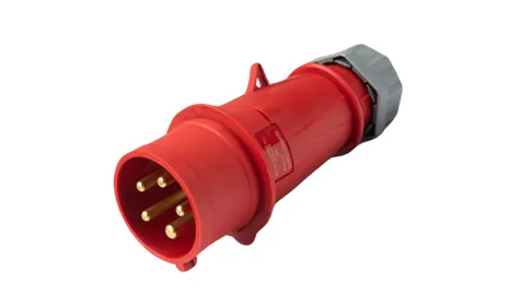 Industrial Connector, 16A, 100-240V, 3P+N+E, IP44