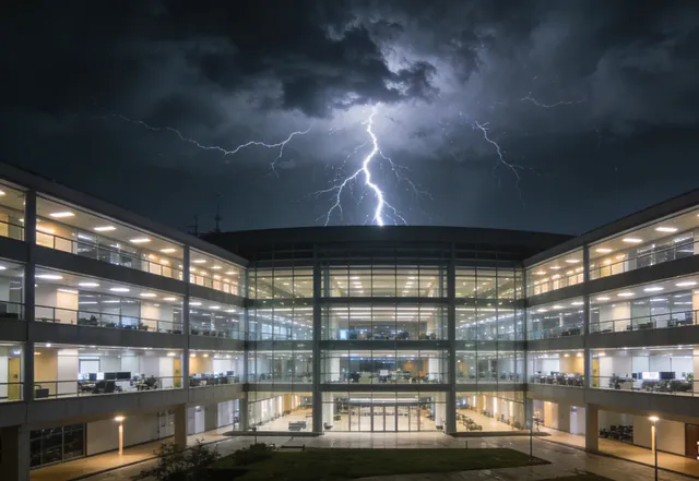 Lightning protection solutions for building power supply and distribution